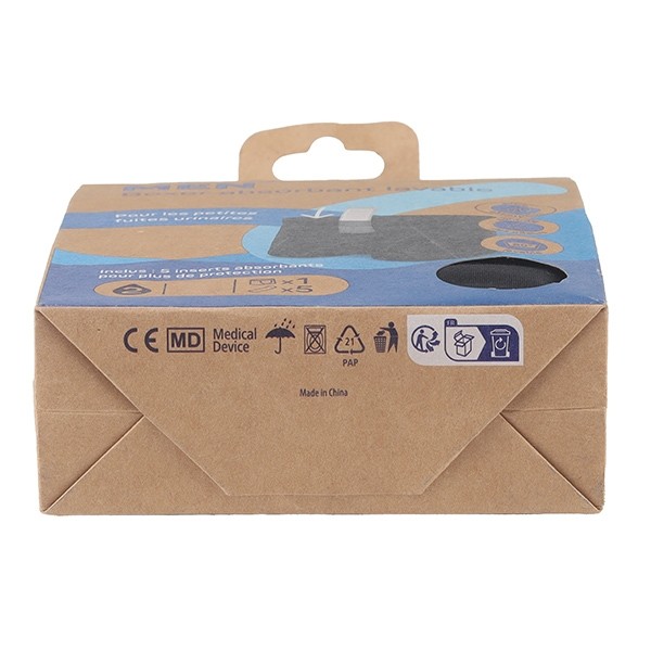 Confiance Men Boxer absorbant lavable 2 gouttes