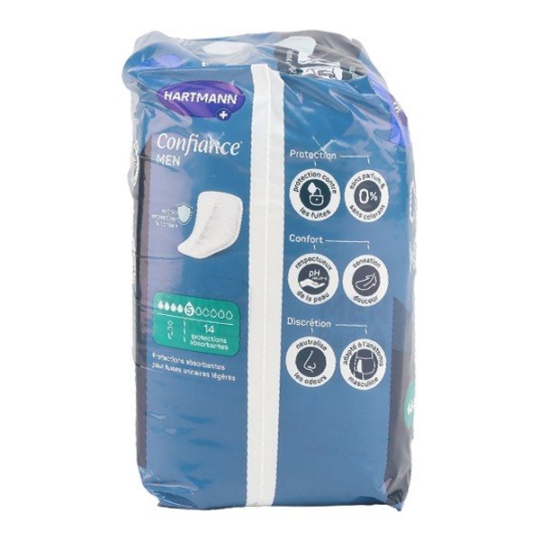 Confiance Men protections anatomiques 5 gouttes