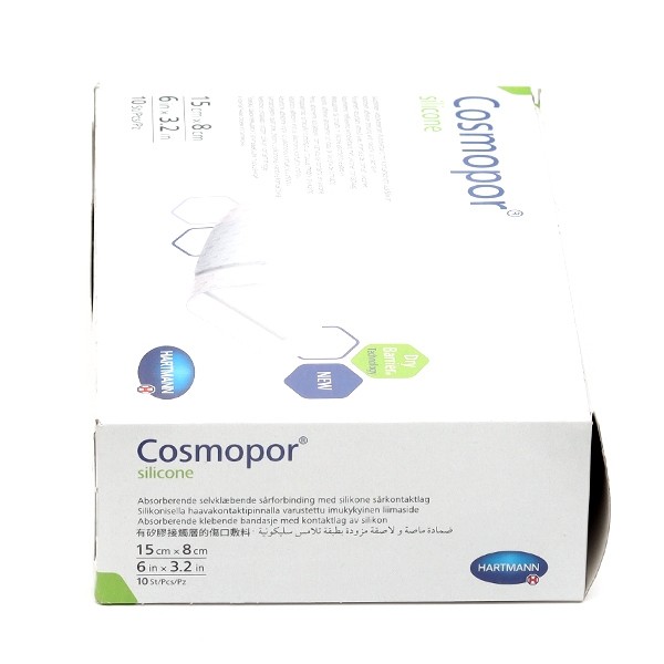 Hartmann Cosmopor silicone pansement adhésif siliconé