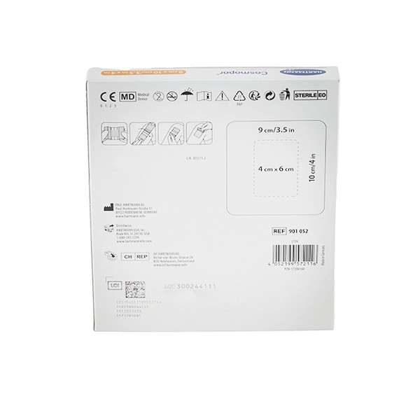 Hartmann Cosmopor Transparent pansements