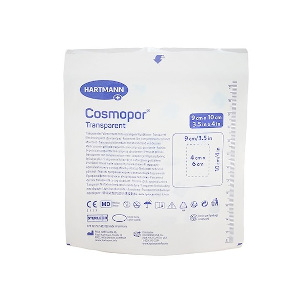 Hartmann Cosmopor Transparent pansements