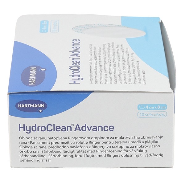 Hartmann HydroClean Advance pansement irrigo-absorbant x10