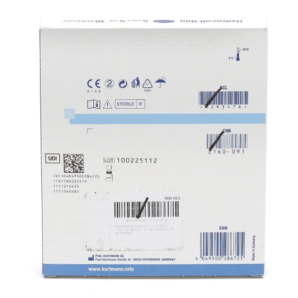 Hartmann Hydrocoll Thin pansement hydrocolloide