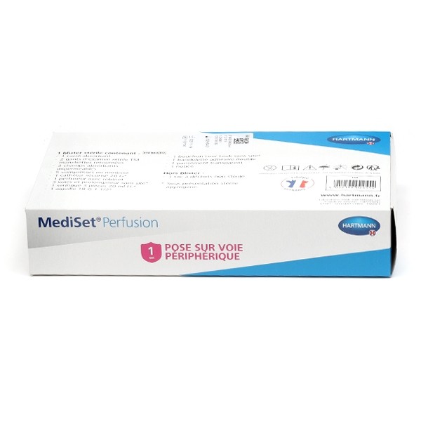 Mediset Perfusion pose sur voie périphérique