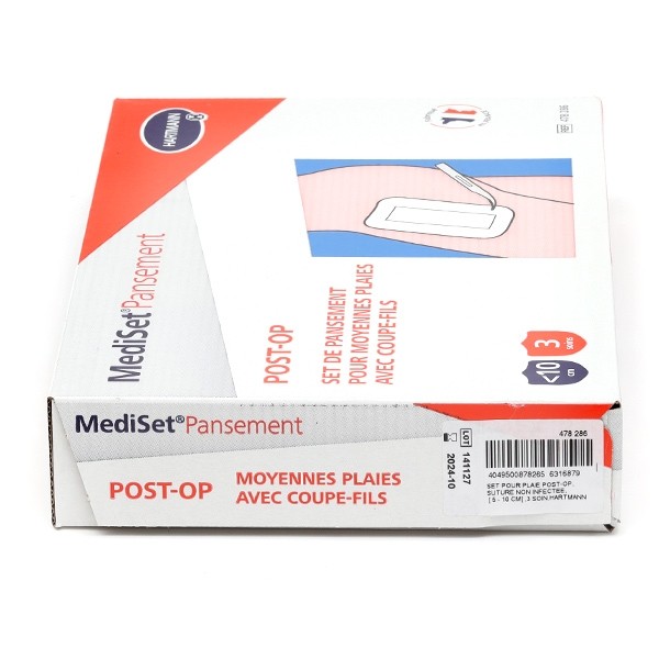 Mediset Pansement Post-Op Moyennes plaies