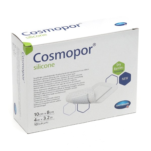 Hartmann Cosmopor silicone pansement adhésif siliconé