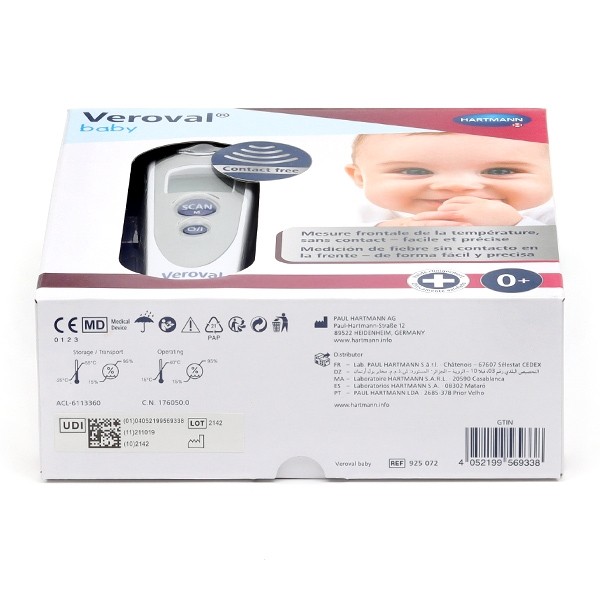 Veroval Baby thermomètre frontal