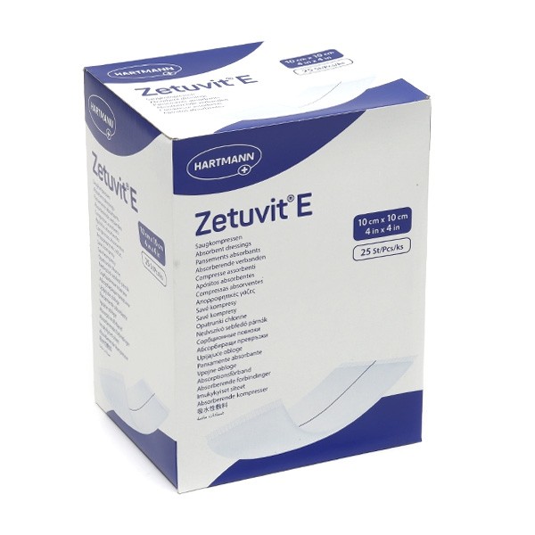 Hartmann Zetuvit E pansements absorbants stériles 25 unités