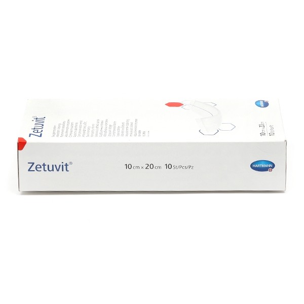 Hartmann Zetuvit pansements absorbants stériles 10 unités