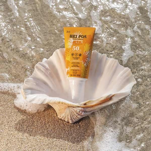 Hei Poa Lait fondant solaire SPF 50