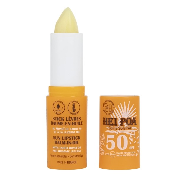 Hei Poa stick lèvres solaire SPF 50