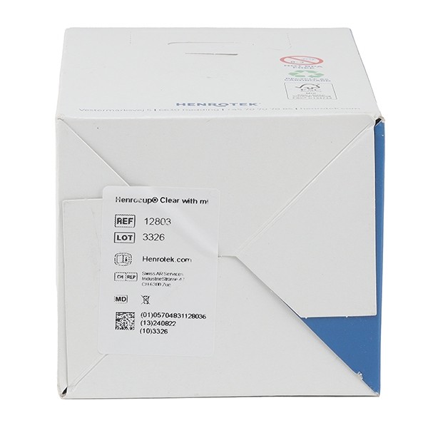 Verre avec anse gradué et couvercle