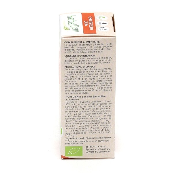 HerbalGem Cholestegem Bio gouttes