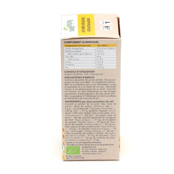 Herbalgem Sirop Propolis Bio