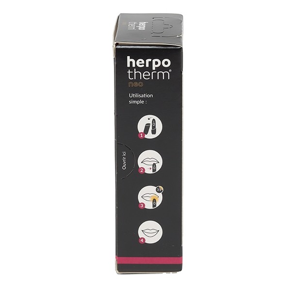 Herpotherm Neo Stick chauffant contre l'herpès labial
