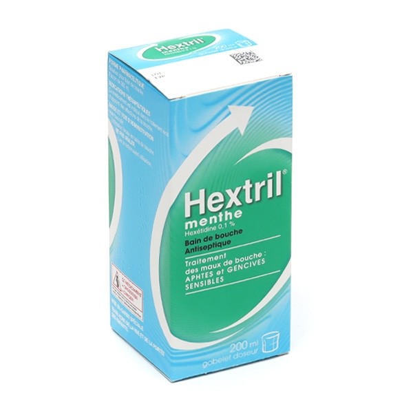 Hextril Menthe bain de bouche