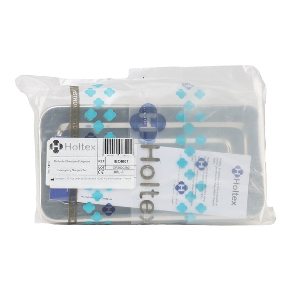 Holtex boite de chirurgie d'urgence 13 instruments