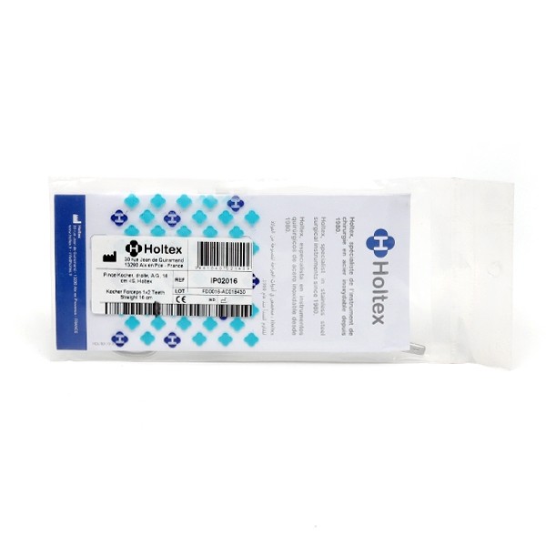 Holtex pince Kocher droite avec griffes