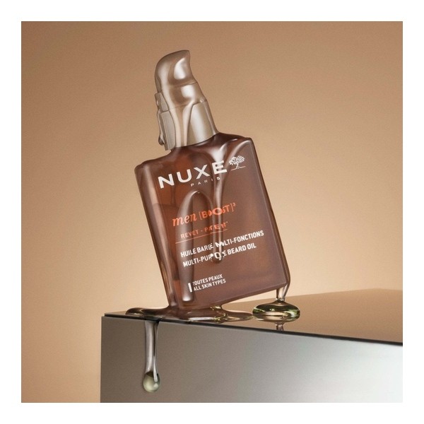 Nuxe Men Boost huile barbe multi-fonctions