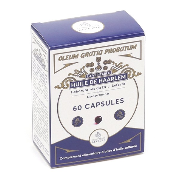 Huile de Haarlem capsules