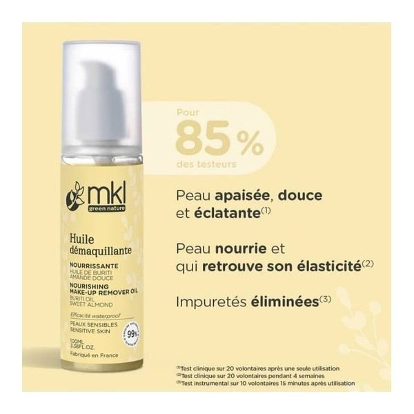 MKL Huile démaquillante nourrissante