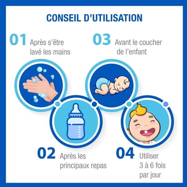 Hyalugel 1ères dents gel buccal