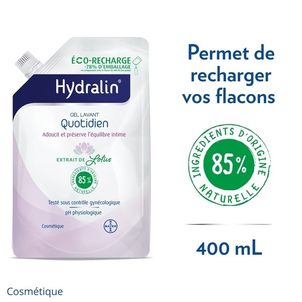Hydralin Quotidien gel lavant intime
