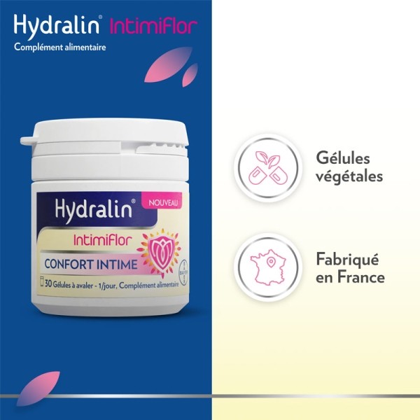 Hydralin IntimiFlor gélules
