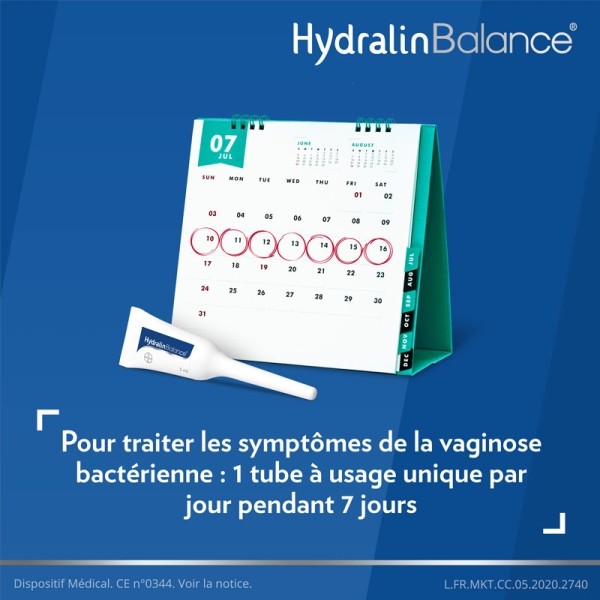 Hydralin Balance gel vaginal unidoses