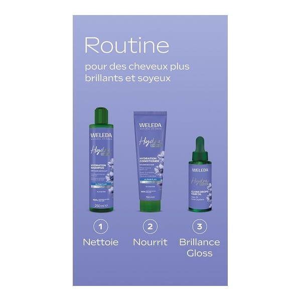 Weleda Hydra Shine Après-shampooing hydratation