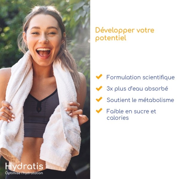 Hydratis Hydratation accélérée 20 comprimés effervescents