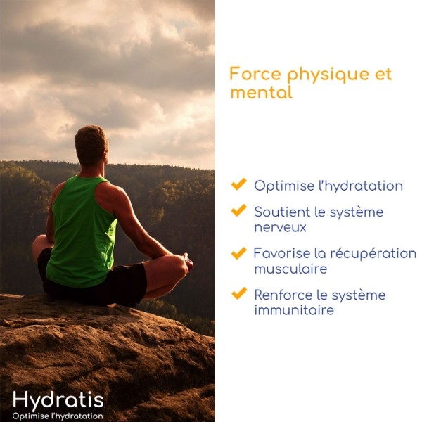Hydratis Hydratation accélérée 20 comprimés effervescents