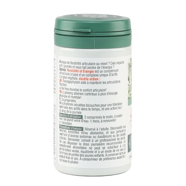 Iana articulations flexibilité et énergie comprimé