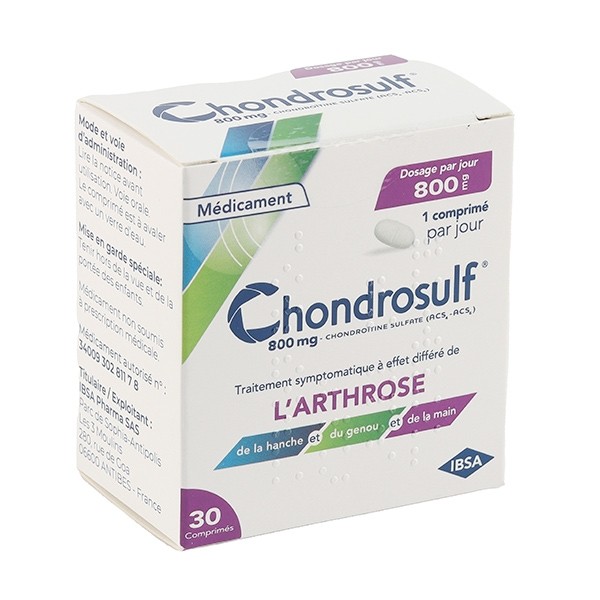 Chondrosulf 800 mg comprimé