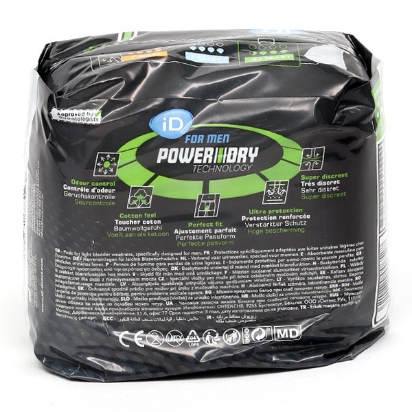 Id for men protections anatomiques 3,5 gouttes