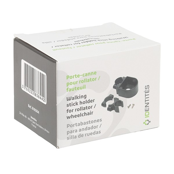Porte canne pour rollator