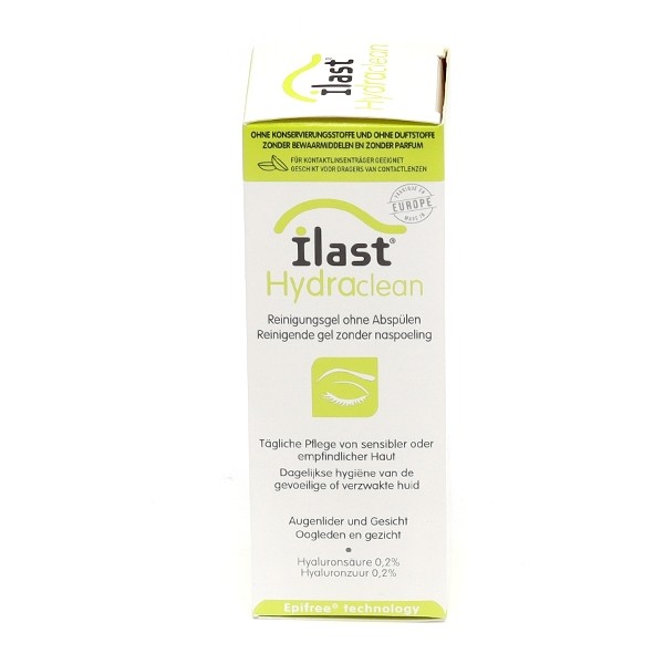 Ilast Hydraclean gel nettoyant paupières