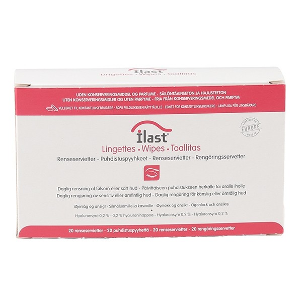 Ilast lingettes nettoyantes