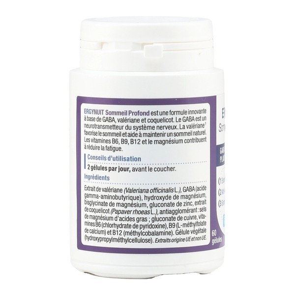 Nutergia Ergynuit Sommeil Profond gélules