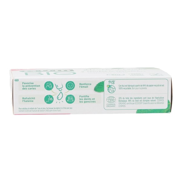 Gum gel dentifrice Bio