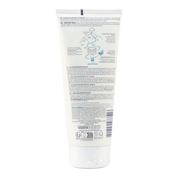 Saint Gervais Mont Blanc Baume Relipidant Apaisant