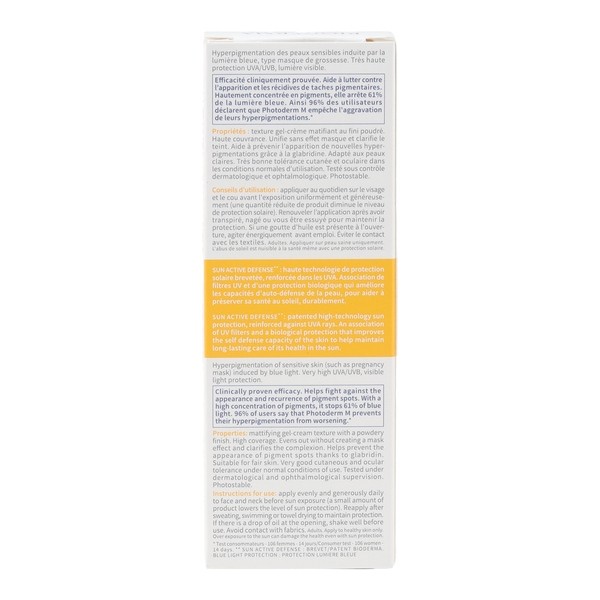 Bioderma Photoderm M gel-crème clarifiant SPF 50+