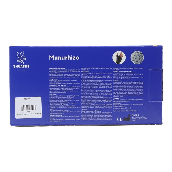 Thuasne Manurhizo Attelle Immobilisation Poignet Pouce Junior