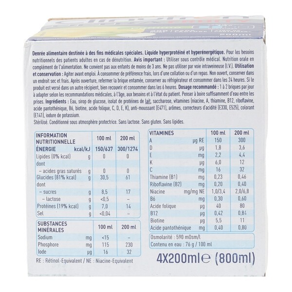 Clinutren Ultra fruity Saveur Pomme