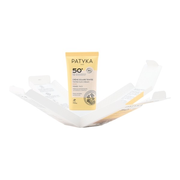 Patyka crème solaire teintée bio SPF 50+