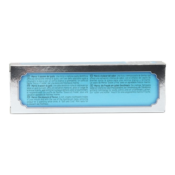 Marvis dentifrice menthe aquatique