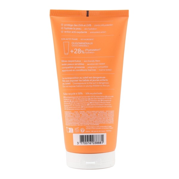 Krème lait solaire hydratant SPF 50
