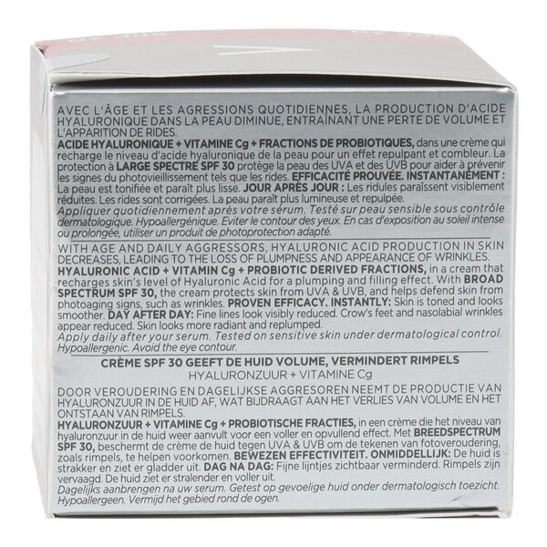 Vichy Liftactiv HA crème repulpante anti rides SPF 30