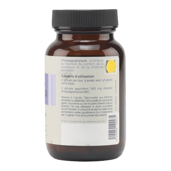 Vitavea Harpagophytum bio gélules