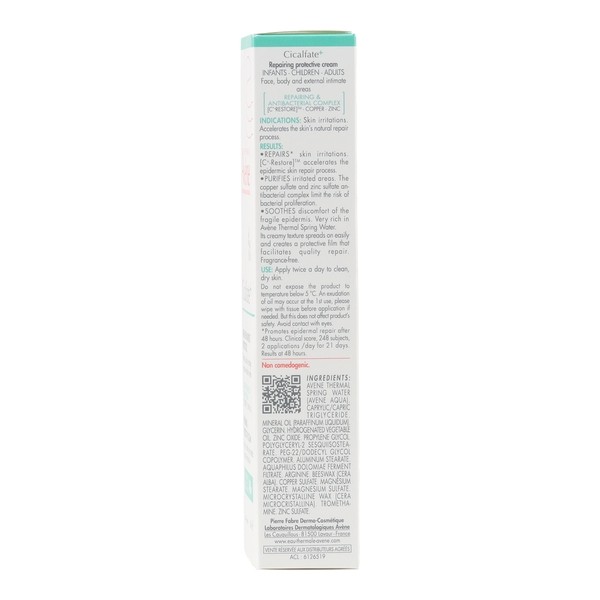 Avène Cicalfate + Crème réparatrice
